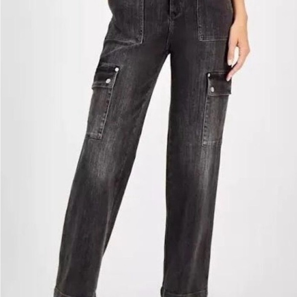 Michael Kors Denim - Michael Kors Women's Black Straight Leg Jeans